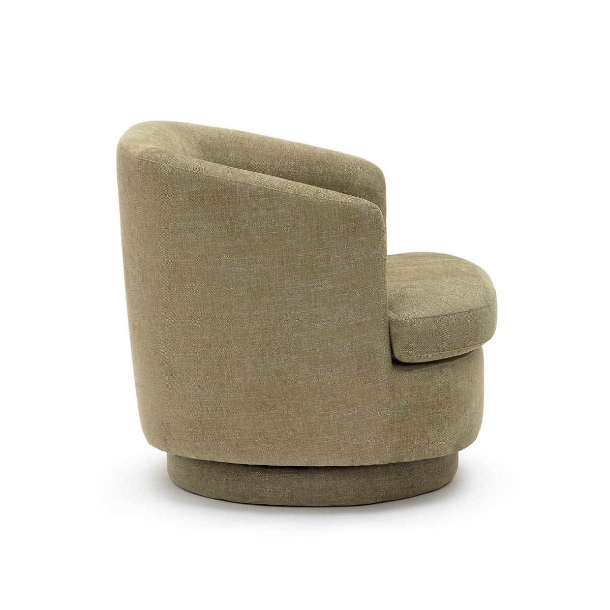 Hugo Swivel Chair - Olive