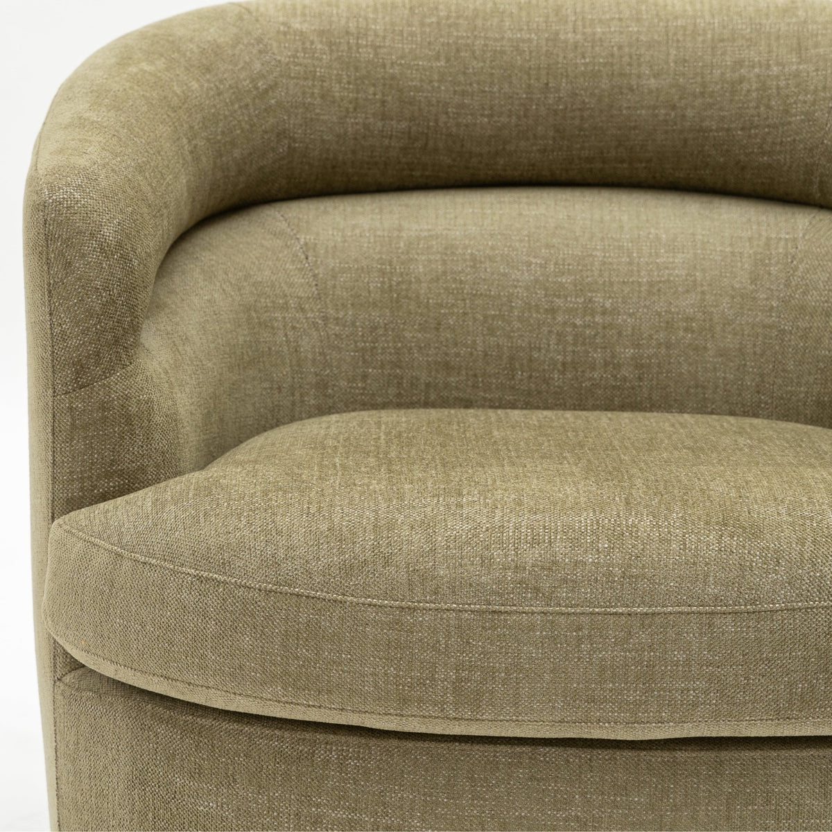 Hugo Swivel Chair - Olive