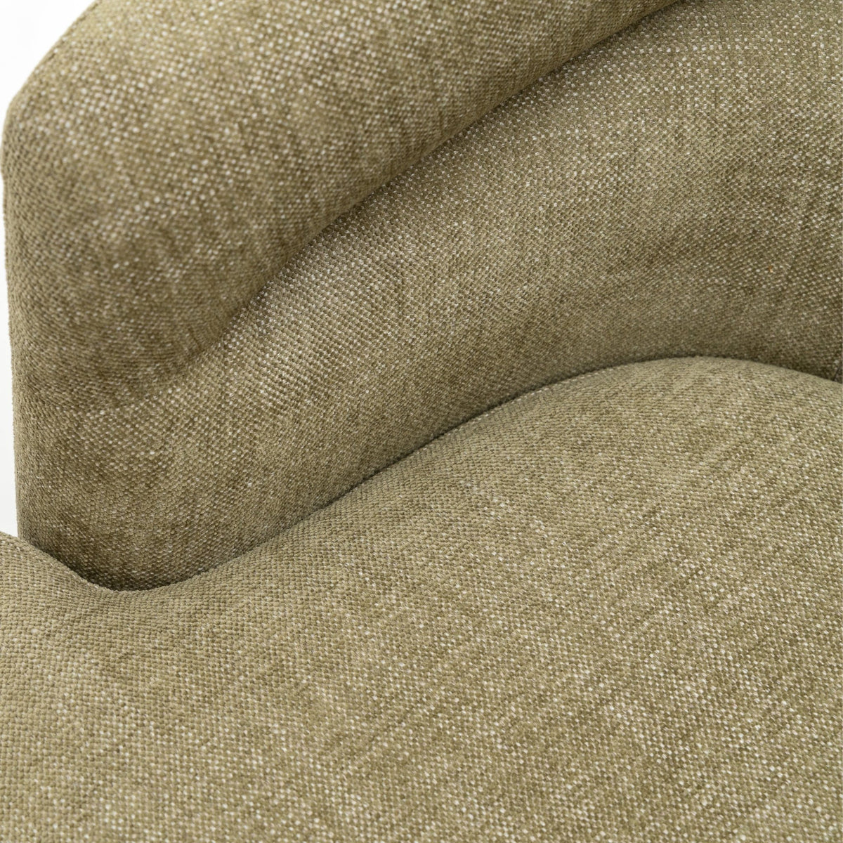 Hugo Swivel Chair - Olive