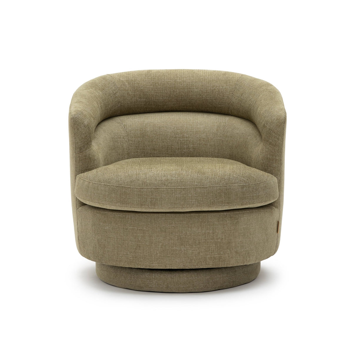 Hugo Swivel Chair - Olive