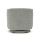 Hugo Swivel Chair - Seashell Blue