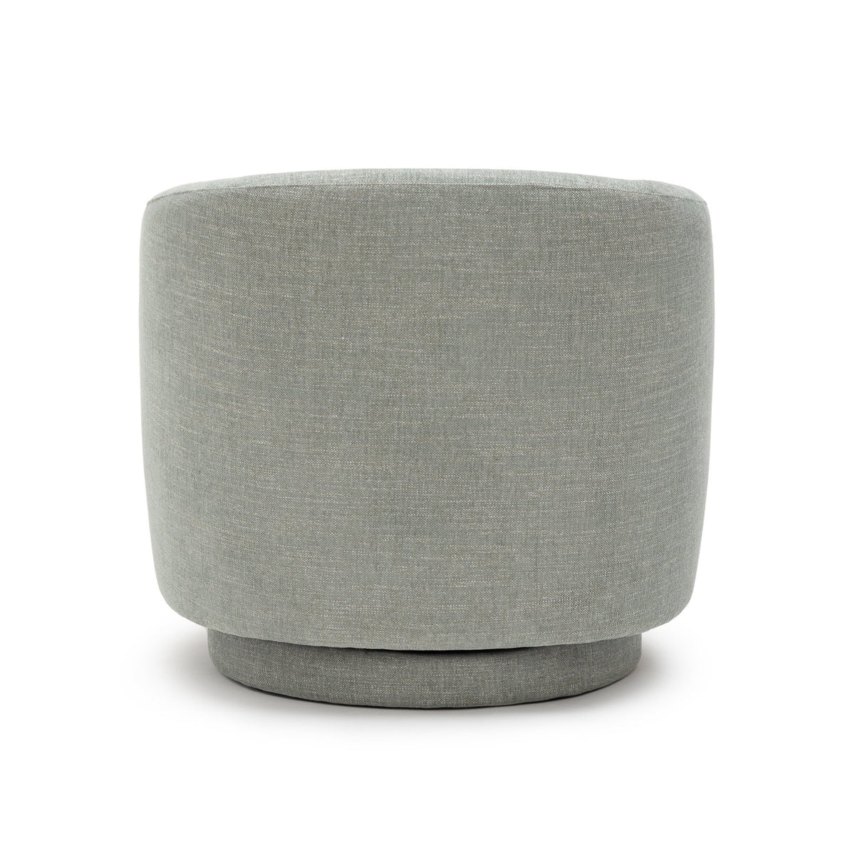 Hugo Swivel Chair - Seashell Blue