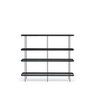 Humla 152 Tall Shelf - Black Oak - Shelving Tolv Loom Collection Dubai