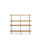 Humla 152 Tall Shelf - Light Oak - Shelving Tolv Loom Collection Dubai
