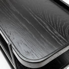Humla 3 Tiered Shelf - Black Oak - Console Tables Tolv Loom Collection Dubai