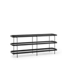 Humla 3 Tiered Shelf - Black Oak - Console Tables Tolv Loom Collection Dubai
