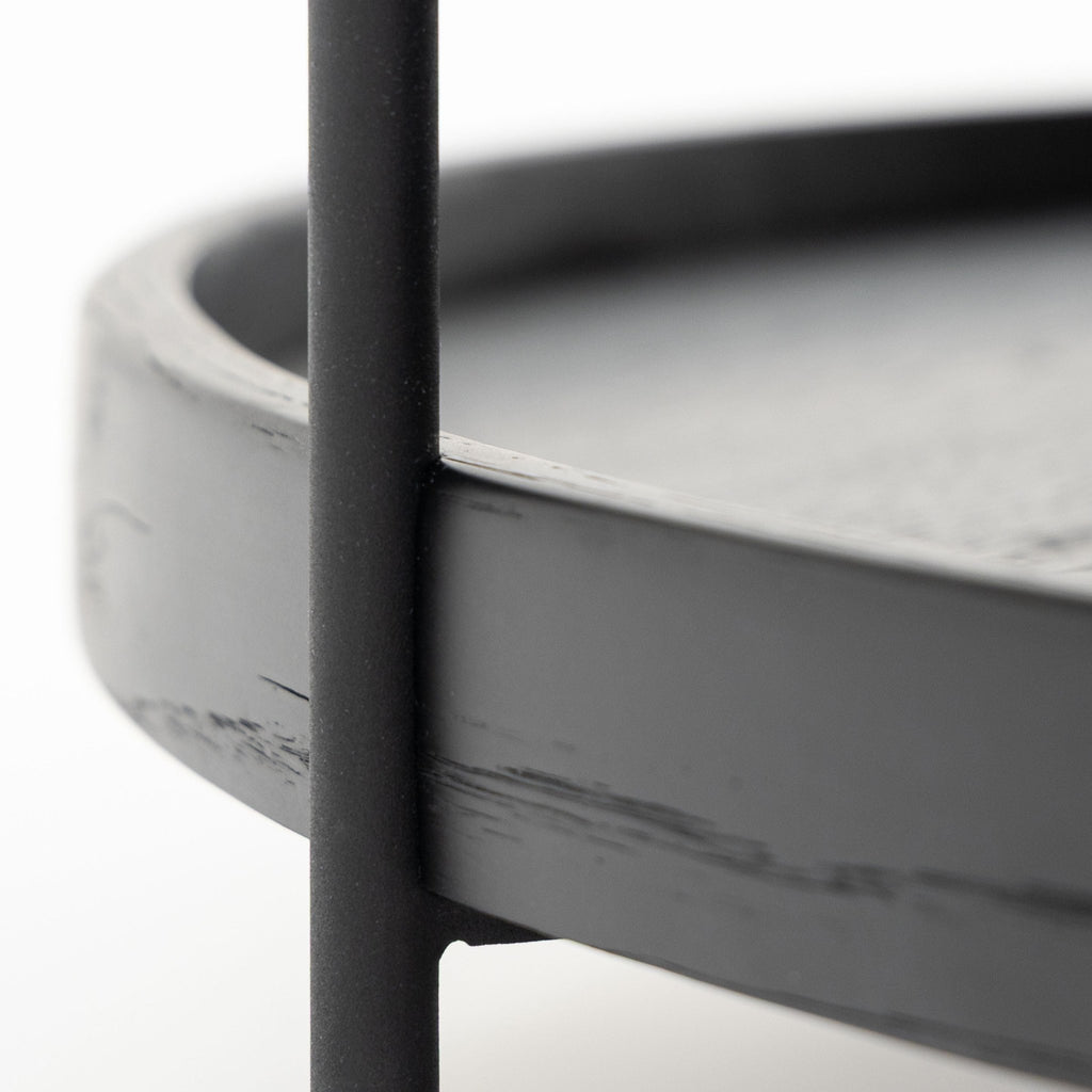 Humla Coffee Table - Black Oak - Coffee Tables Tolv Loom Collection Dubai