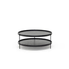 Humla Coffee Table - Black Oak - Coffee Tables Tolv Loom Collection Dubai