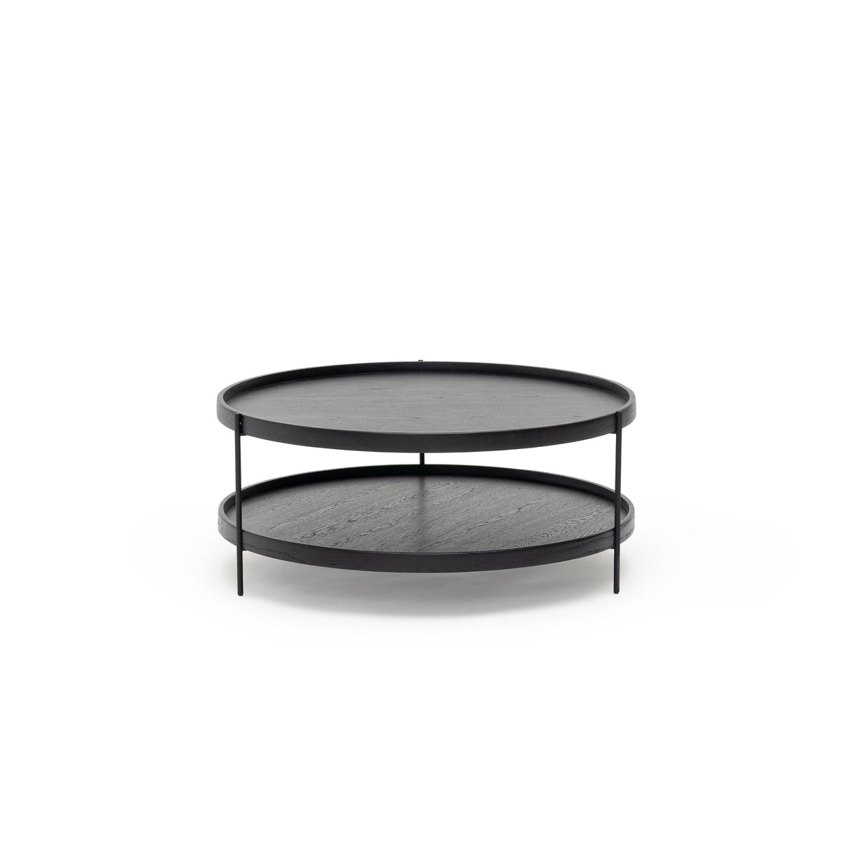 Humla Coffee Table - Black Oak - Coffee Tables Tolv Loom Collection Dubai