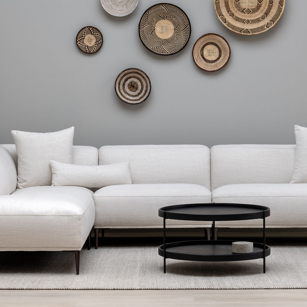 Humla Coffee Table - Black Oak - Coffee Tables Tolv Loom Collection Dubai