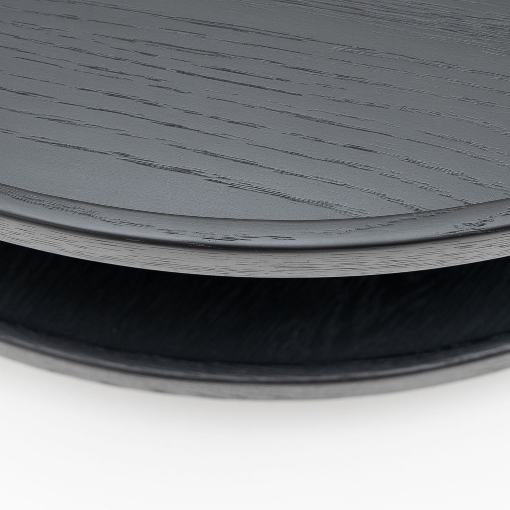 Humla Coffee Table - Black Oak - Coffee Tables Tolv Loom Collection Dubai