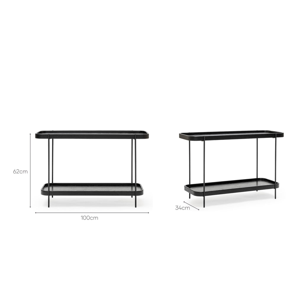 Humla Console - Black Oak