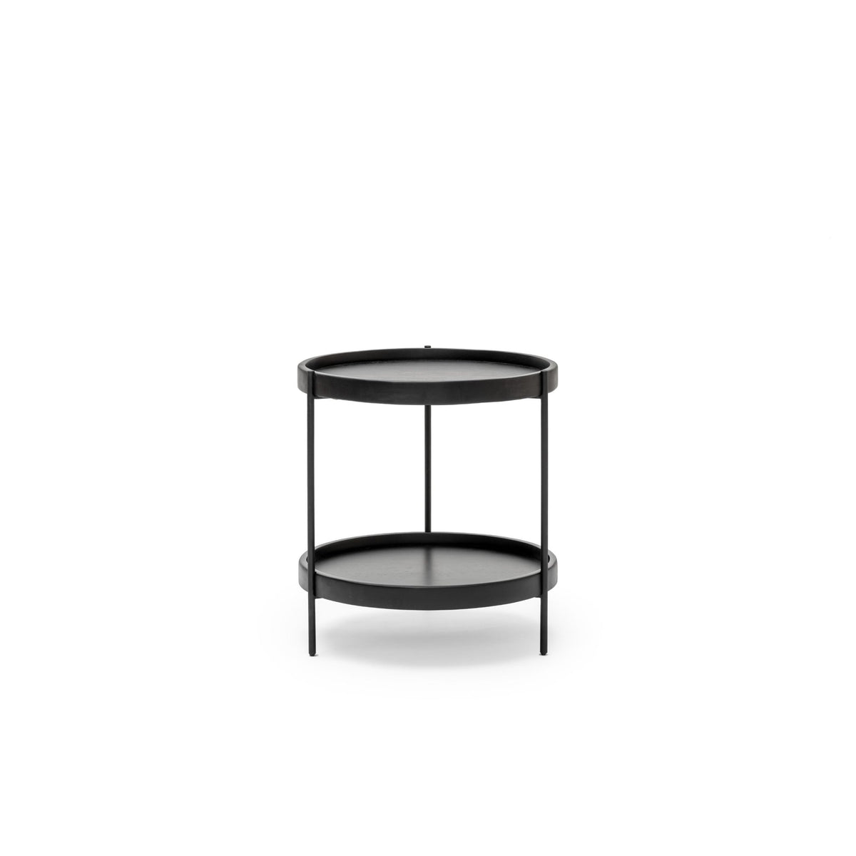 Humla End Table - Black Oak - Side Tables Tolv Loom Collection Dubai