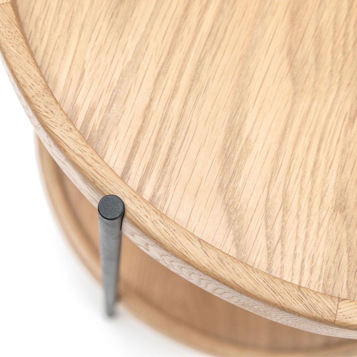 Humla End Table - Light Oak - Side Tables Tolv Loom Collection Dubai