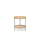 Humla End Table - Light Oak - Side Tables Tolv Loom Collection Dubai
