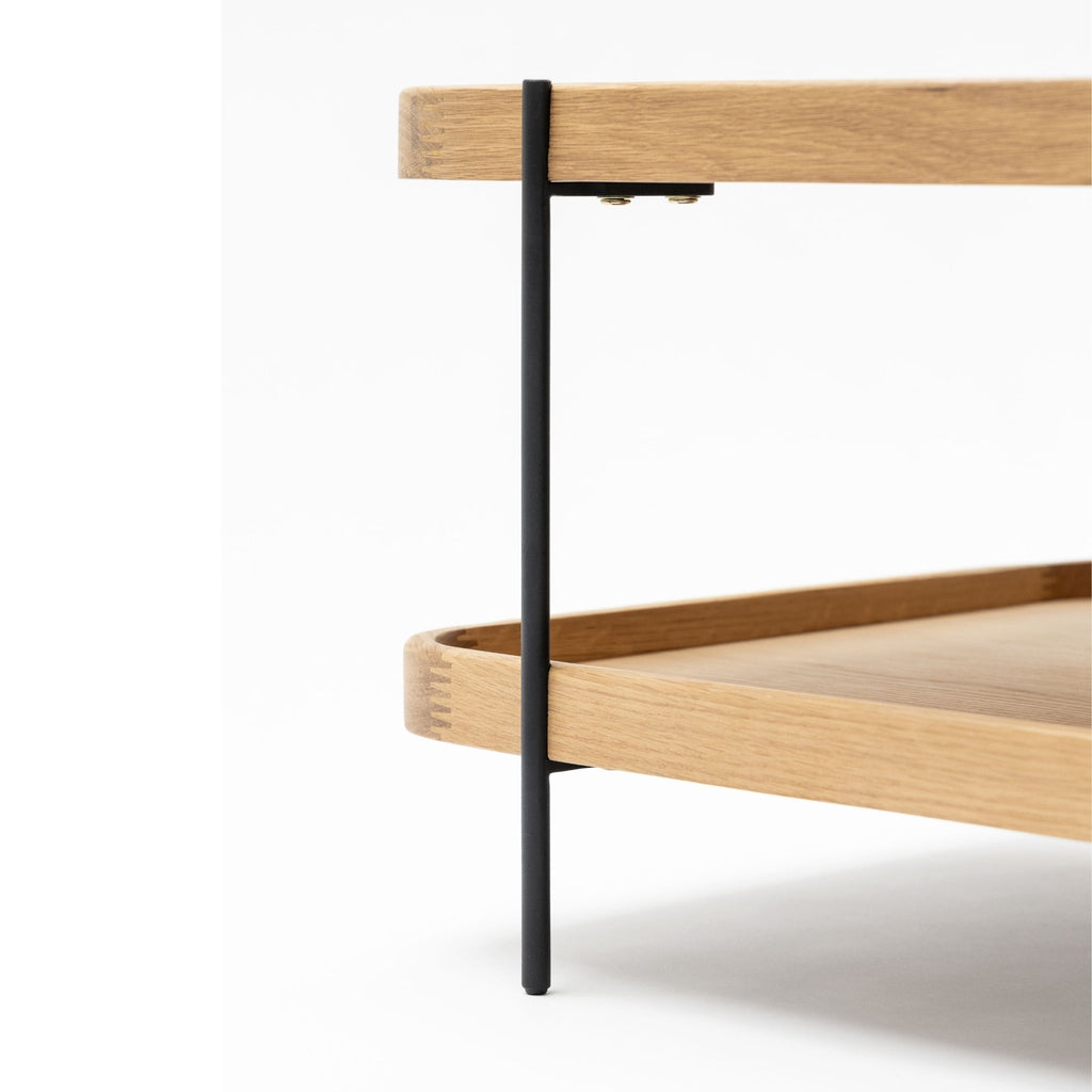 Humla Rectangular Coffee Table - Light Oak - Coffee Tables Tolv Loom Collection Dubai