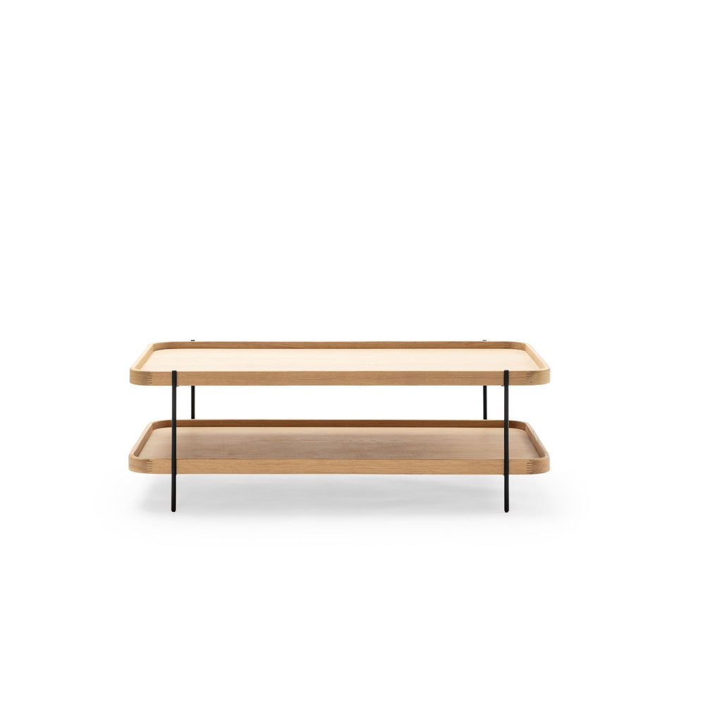 Humla Rectangular Coffee Table - Light Oak - Coffee Tables Tolv Loom Collection Dubai