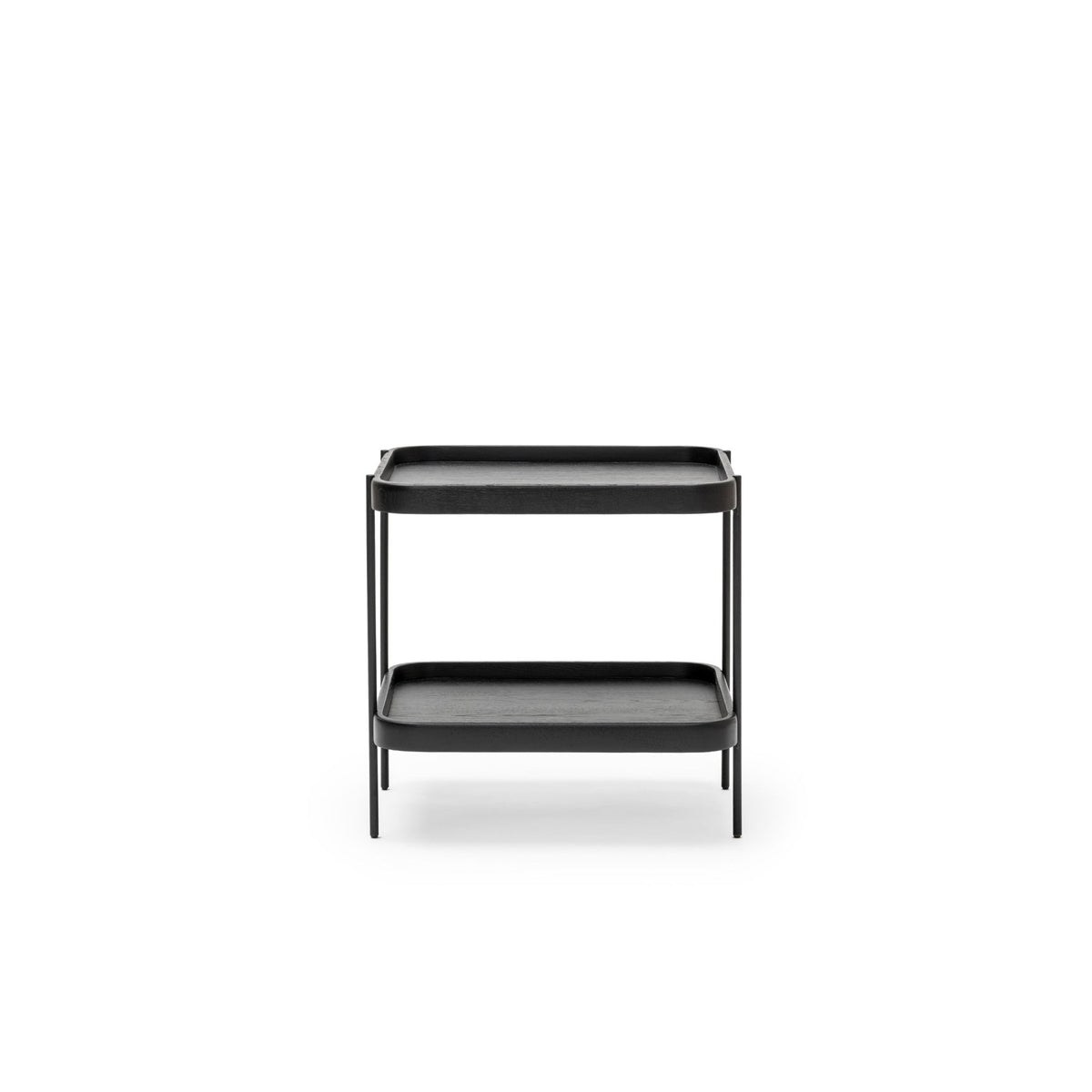 Humla Side Table - Black Oak - Side Tables Tolv Loom Collection Dubai
