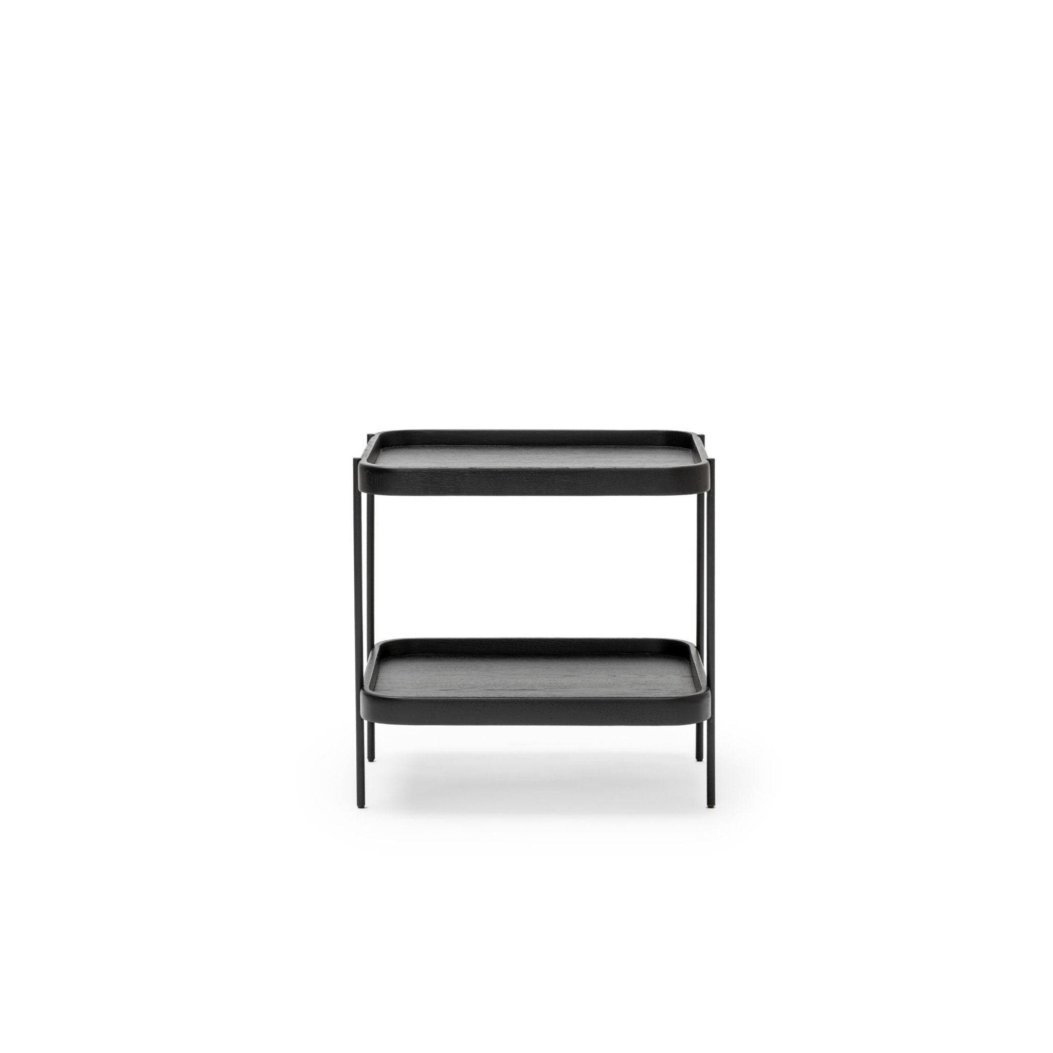 Humla Side Table - Black Oak - Loom Collection