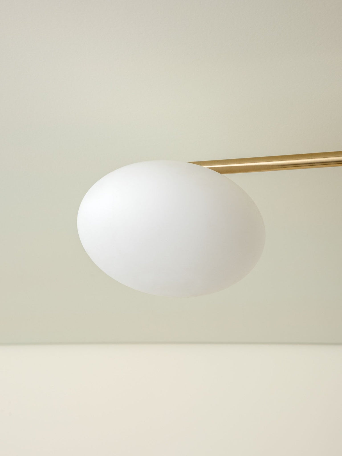 Imperial - 5 Light Brass And Opal Flush