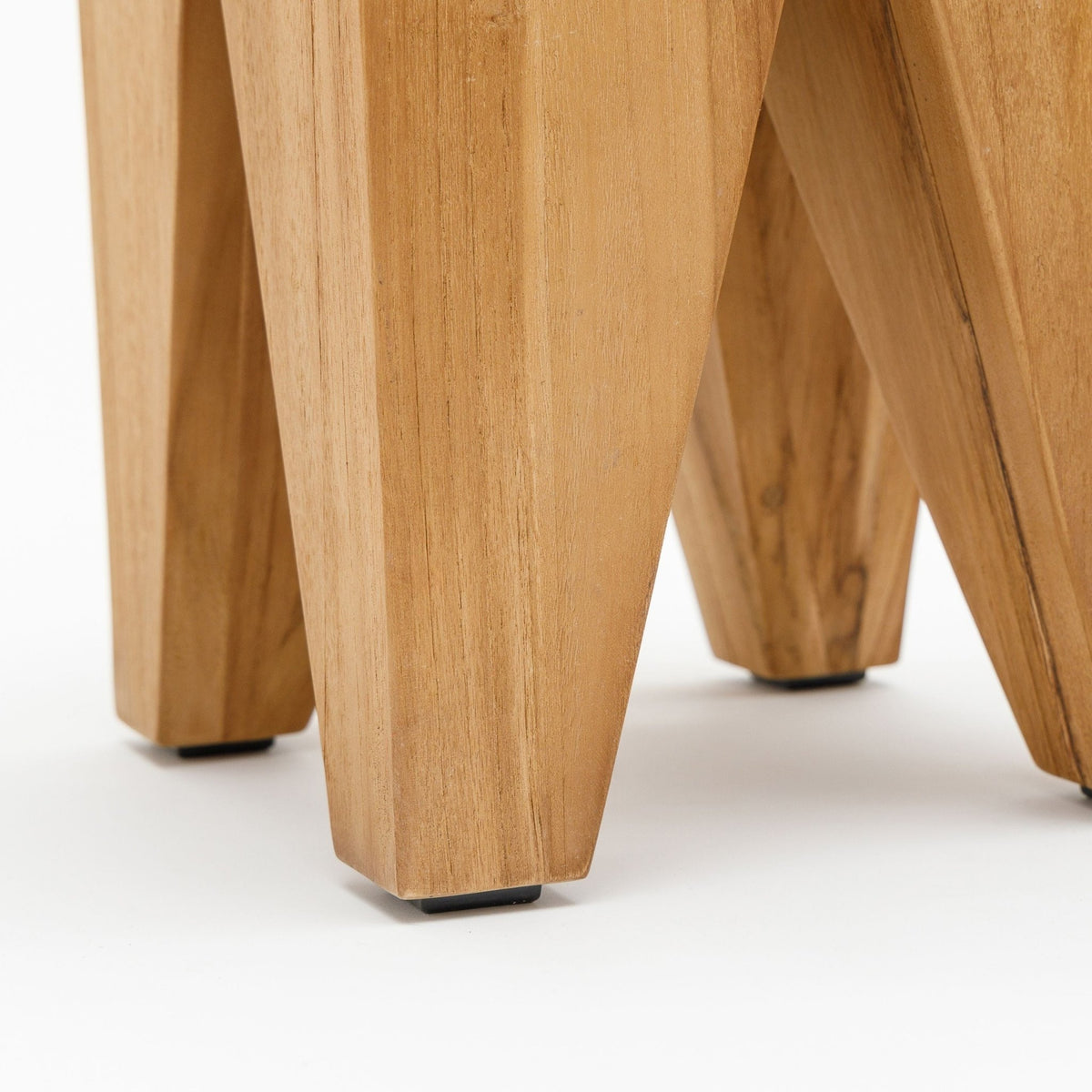 Iniko Stool - Natural - Side Tables Loom Collection Loom Collection Dubai