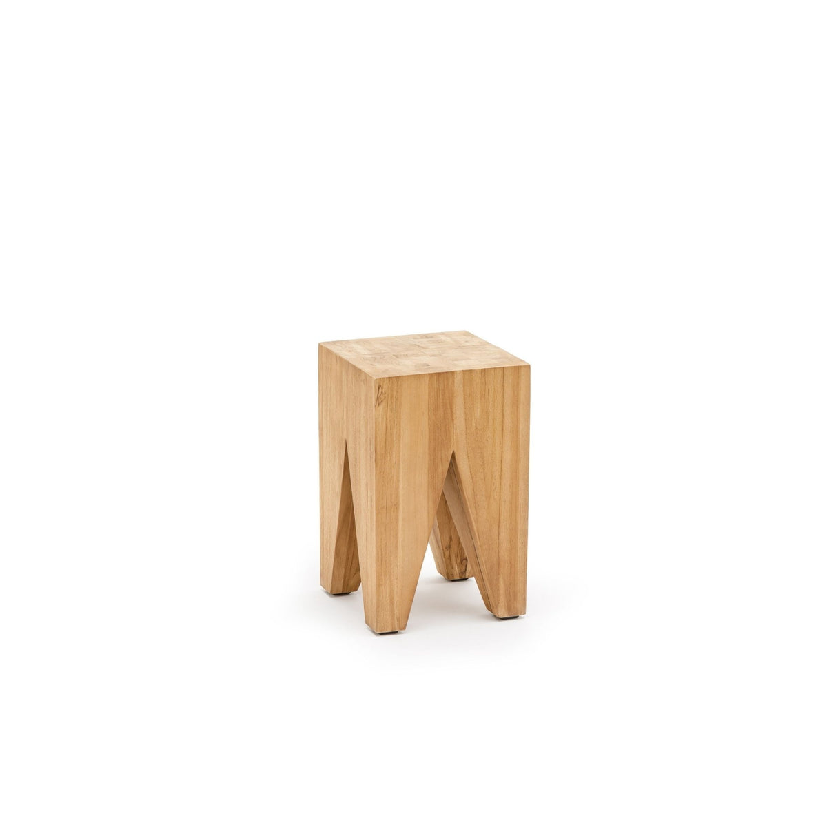 Iniko Stool - Natural - Side Tables Loom Collection Loom Collection Dubai