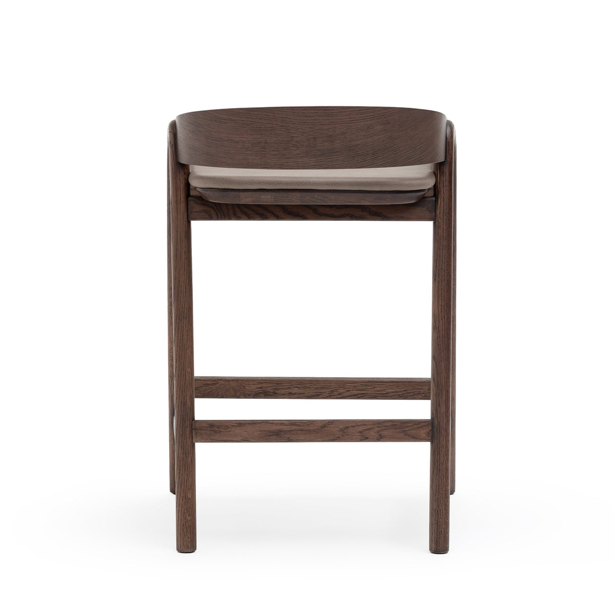 Inlay Counter Chair - Espresso Oak & Montana Anvil
