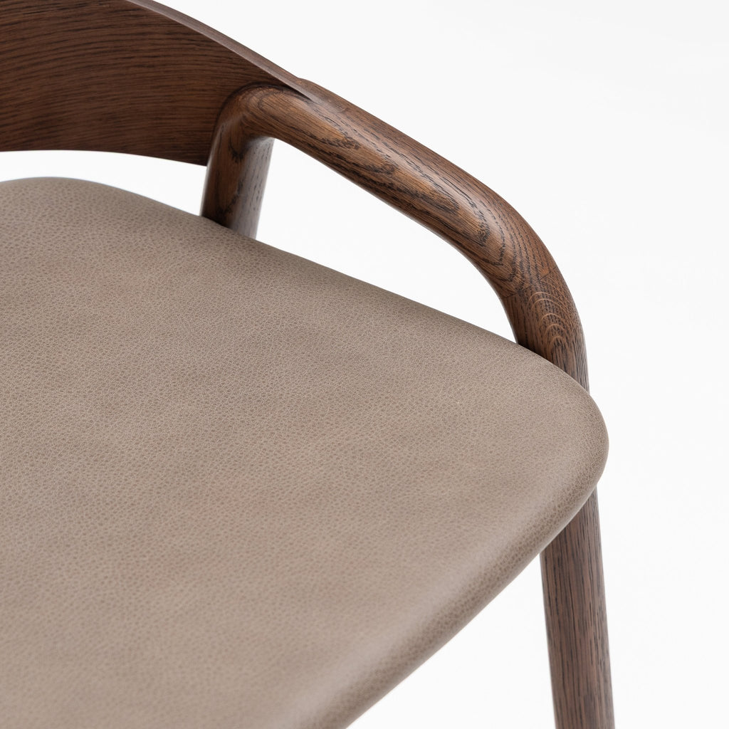 Inlay Counter Chair - Espresso Oak & Montana Anvil