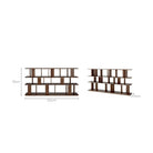 Irregular Rack - Varnished Teak - Brown - Shelving Ethnicraft Loom Collection Dubai