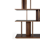 Irregular Rack - Varnished Teak - Brown - Shelving Ethnicraft Loom Collection Dubai
