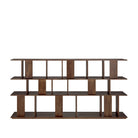 Irregular Rack - Varnished Teak - Brown - Shelving Ethnicraft Loom Collection Dubai