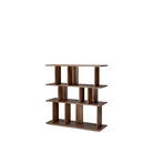 Irregular Rack - Varnished Teak - Brown - Shelving Ethnicraft Loom Collection Dubai