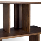 Irregular Rack - Varnished Teak - Brown - Shelving Ethnicraft Loom Collection Dubai