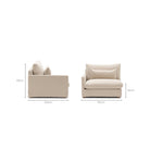 Island Left Arm - Flanders Coast - Sofa Tolv Loom Collection Dubai