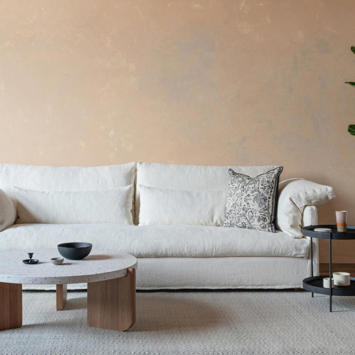 Island Plus 250 Sofa - Summer Ivory - Sofas Tolv Loom Collection Dubai