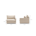 Island Right Arm - Flanders Coast - Sofas Tolv Loom Collection Dubai