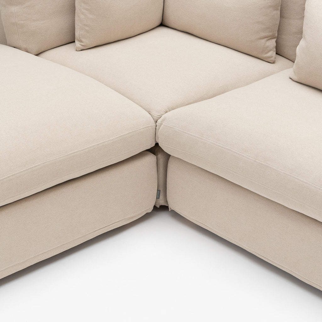 Island Sofa 4 Modules - Flanders Coast - Loom Collection