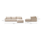 Island Sofa 4 Modules - Flanders Coast - Sofas Tolv Loom Collection Dubai