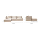 Island Sofa 4 Modules - Flanders Coast - Sofas Tolv Loom Collection Dubai