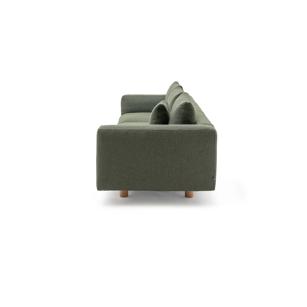 Islet 300 Sofa - Light Oak & Seaweed