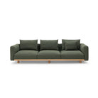 Islet 300 Sofa - Light Oak & Seaweed