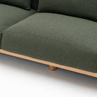 Islet 300 Sofa - Light Oak & Seaweed