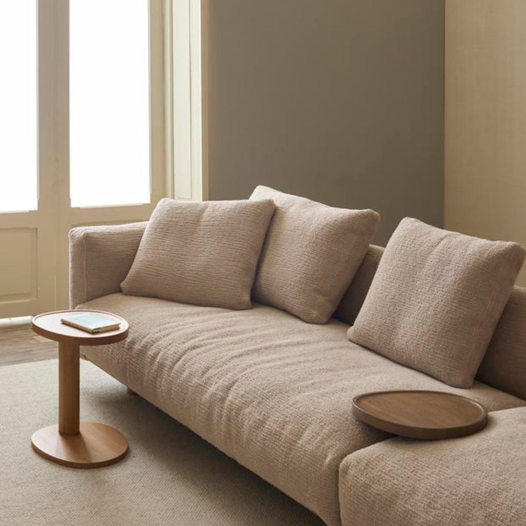Islet Side Table - Light Oak - Side Tables Tolv Loom Collection Dubai