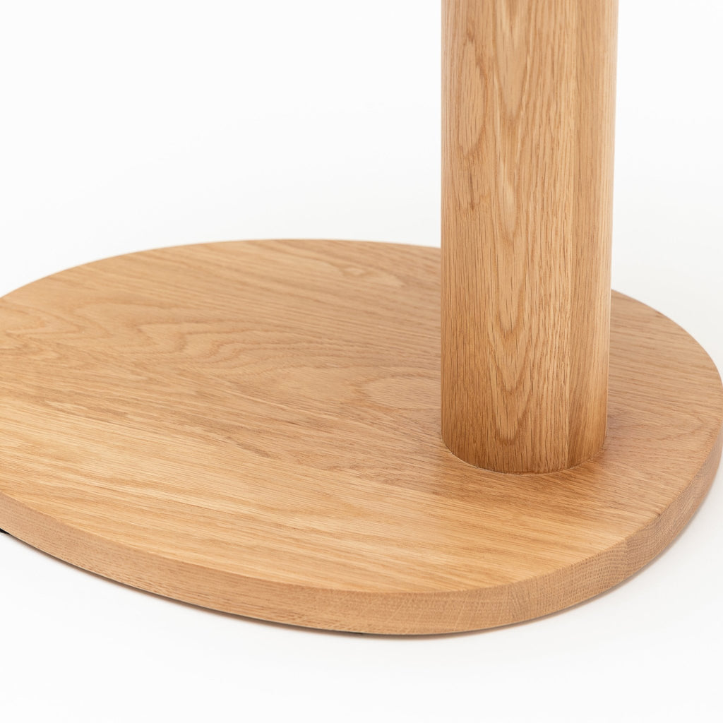Islet Side Table - Light Oak - Side Tables Tolv Loom Collection Dubai