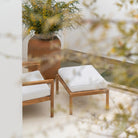 Jack Outdoor Footstool - Off White - Ethnicraft Loom Collection Dubai