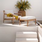 Jack Outdoor Footstool - Off White - Ethnicraft Loom Collection Dubai