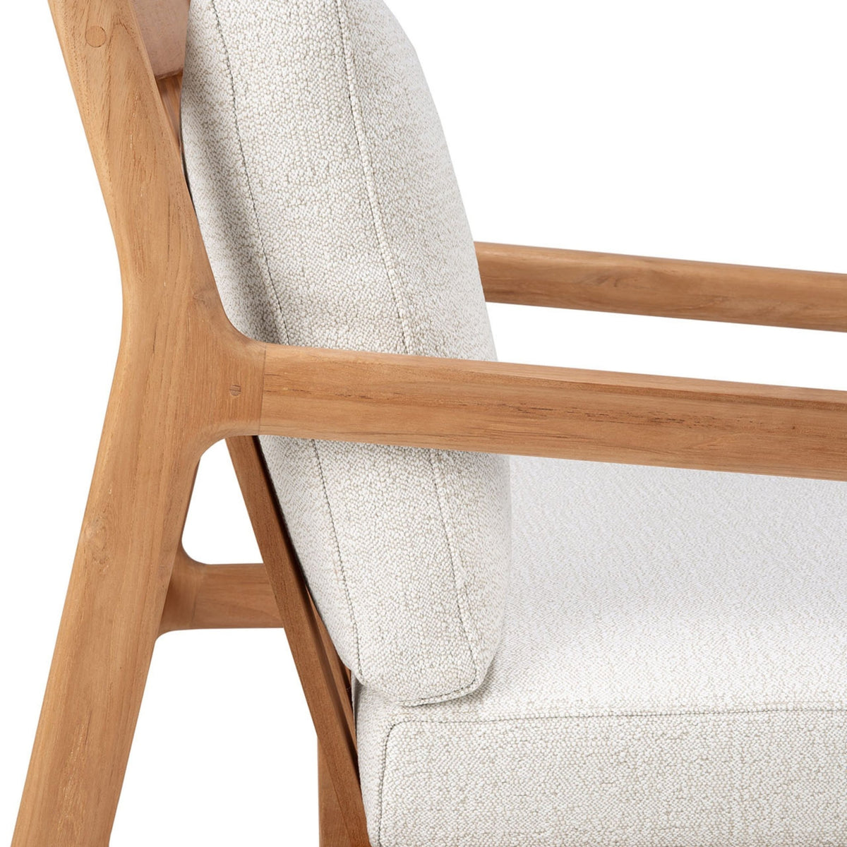 Jack Outdoor Lounge Chair - Off White - Outdoor Occasional Chairs Ethnicraft Loom Collection Dubai