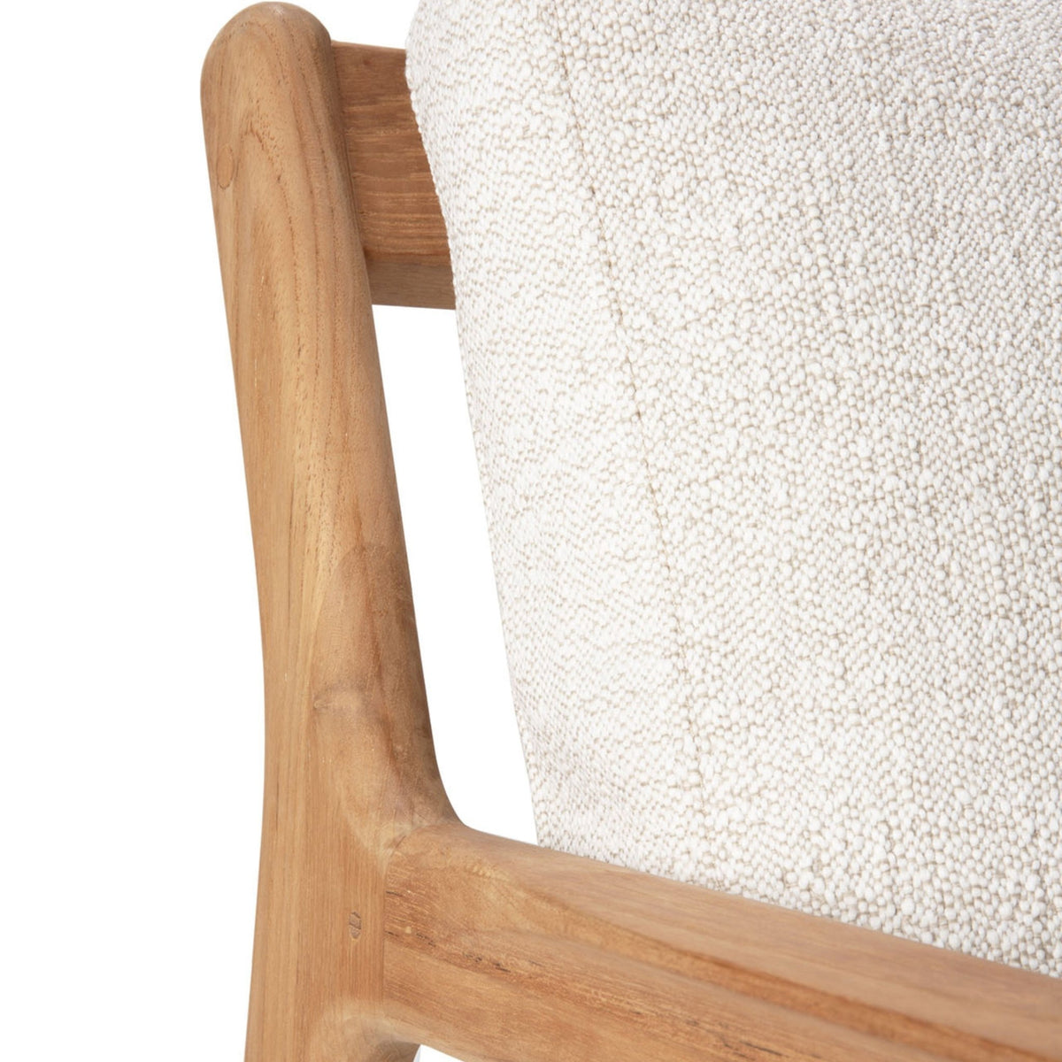 Jack Outdoor Lounge Chair - Off White - Outdoor Occasional Chairs Ethnicraft Loom Collection Dubai