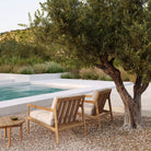 Jack Outdoor Lounge Chair - Off White - Outdoor Occasional Chairs Ethnicraft Loom Collection Dubai