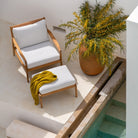Jack Outdoor Lounge Chair - Off White - Outdoor Occasional Chairs Ethnicraft Loom Collection Dubai